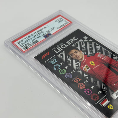 PSA 9 -   CHARLES LECLERC  #LE3S - LIMITED EDITION - SILVER