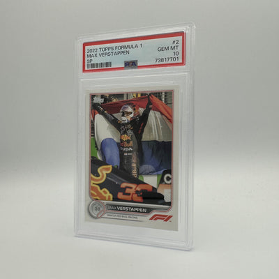 PSA 10 - MAX VERSTAPPEN #2 - SP