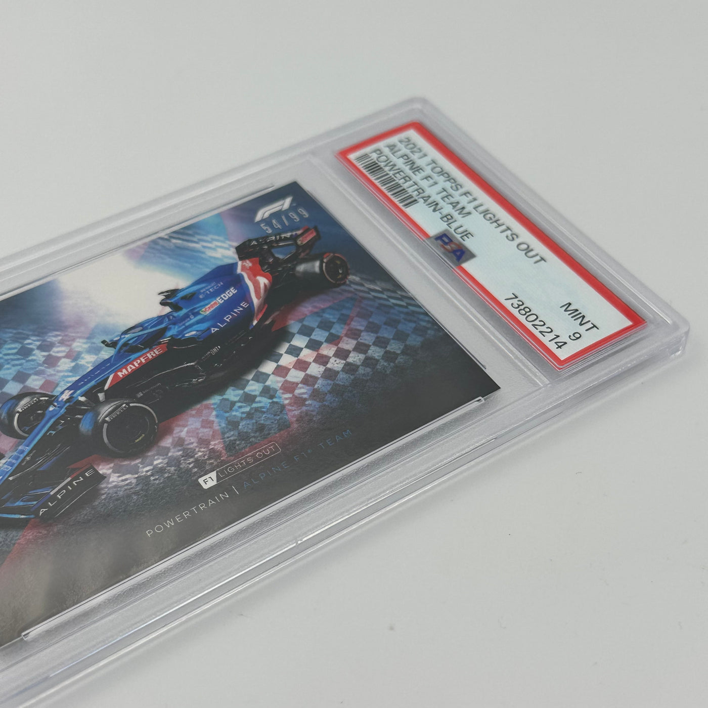 PSA 9 - 54/99 ALPINE F1 TEAM - POWERTRAIN - BLUE