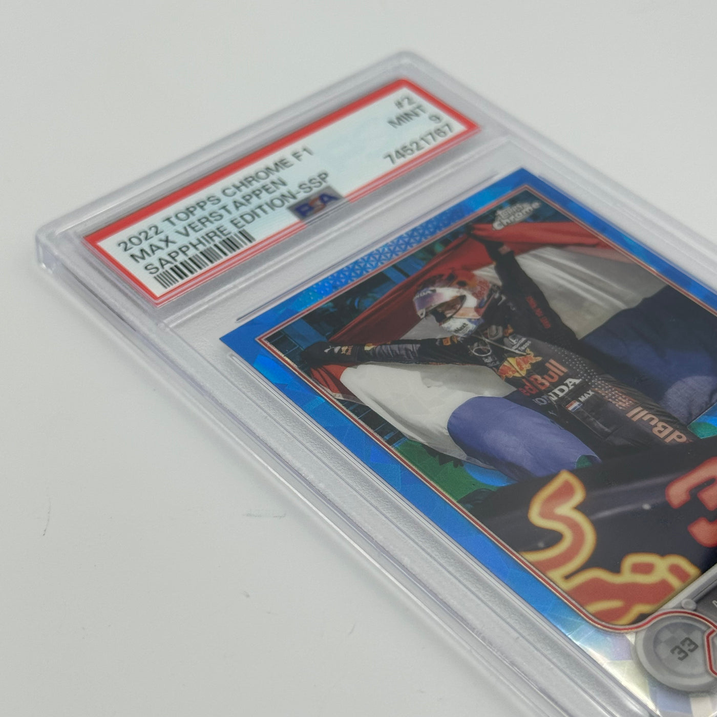 PSA 9 - MAX VERSTAPPEN #2 - SAPPHIRE EDITION - SSP - Image Variation