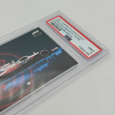 PSA 9 - 47/50 URALKALI HAAS F1 TEAM - POWERTRAIN - AQUA