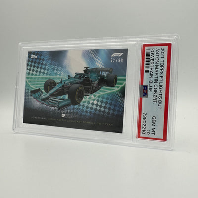 PSA 10 - 52/99 ASTON MARTIN COGNIZANT F1 TEAM - POWERTRAIN - BLUE