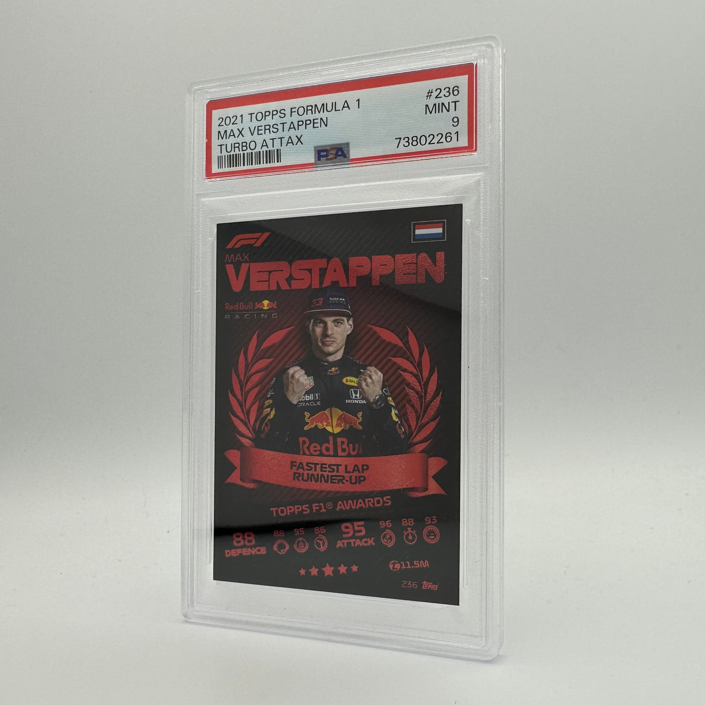 PSA 9 - MAX VERSTAPPEN #236