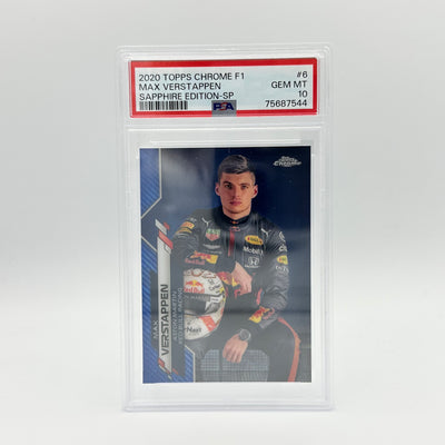 PSA 10 - Max Verstappen #6 - SP - Sapphire Edition - Image Variation