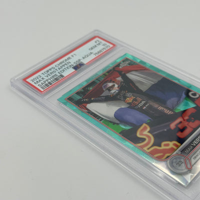 PSA 10 - 69/99 MAX VERSTAPPEN #2 - SAPPHIRE EDITION - SSP - AQUA