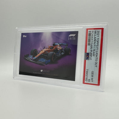 PSA 10 - 14/25 MCLAREN F1 TEAM - POWERTRAIN - PURPLE