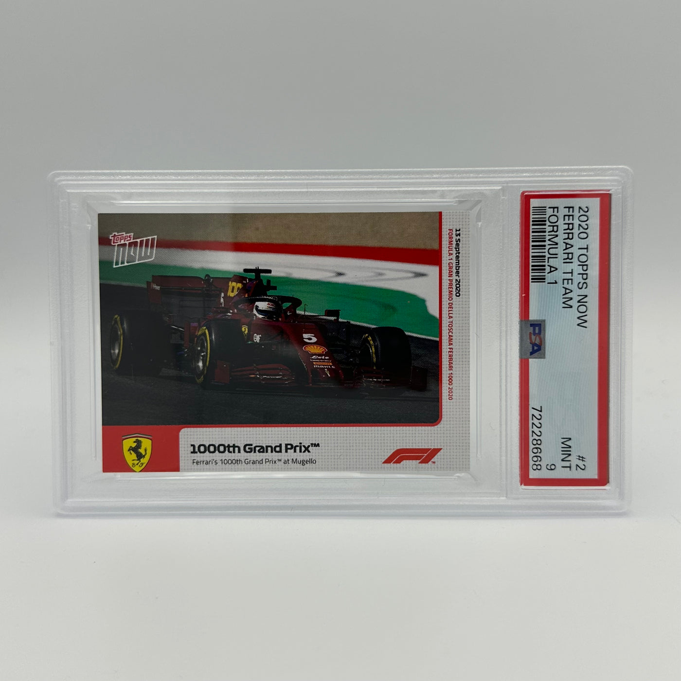 PSA 9 -1000th Grand Prix Ferrari #2