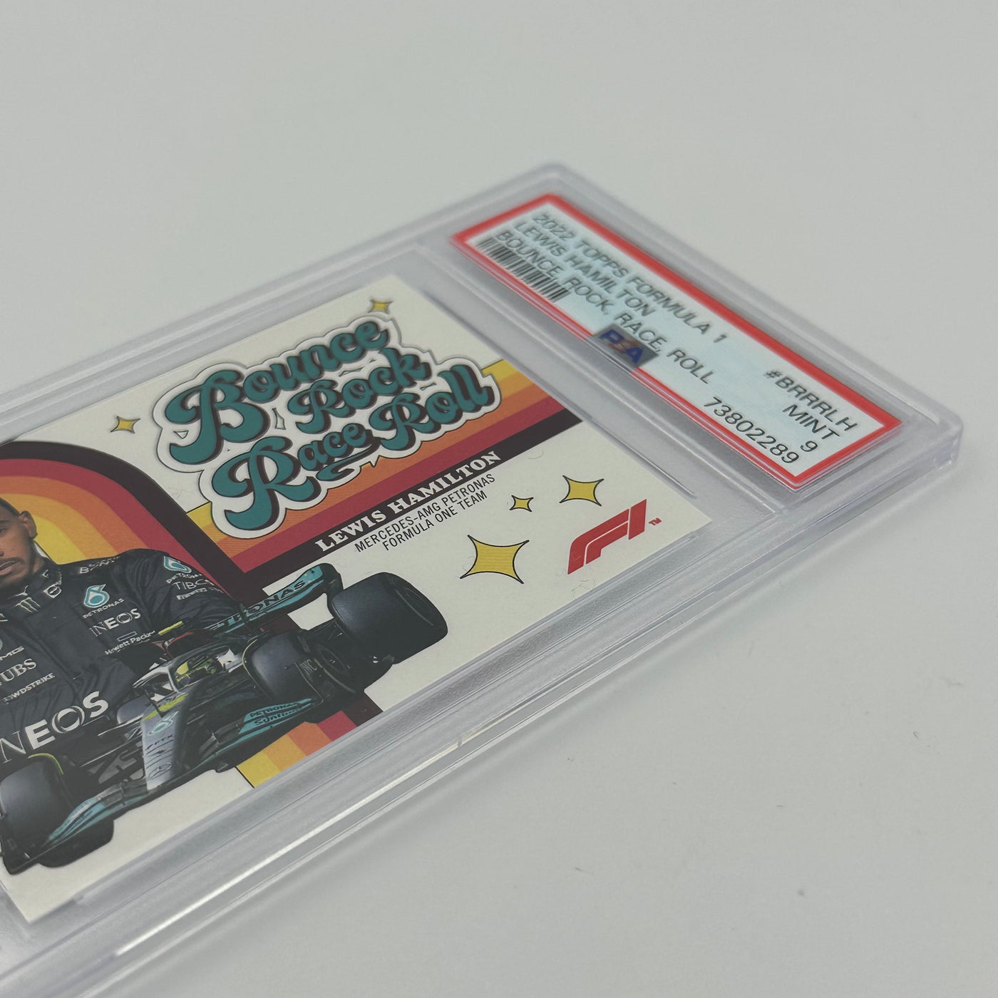 PSA 9 - Lewis Hamilton - Bounce, Rock, Race, Roll #BRRRLH