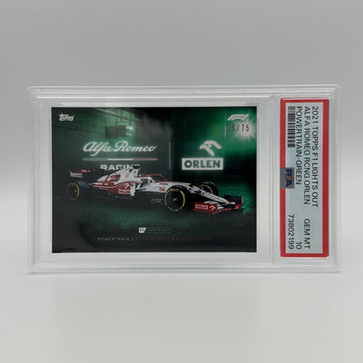 PSA 10 - 6/75 ALFA ROMEO RACING ORLEN - POWERTRAIN - GREEN