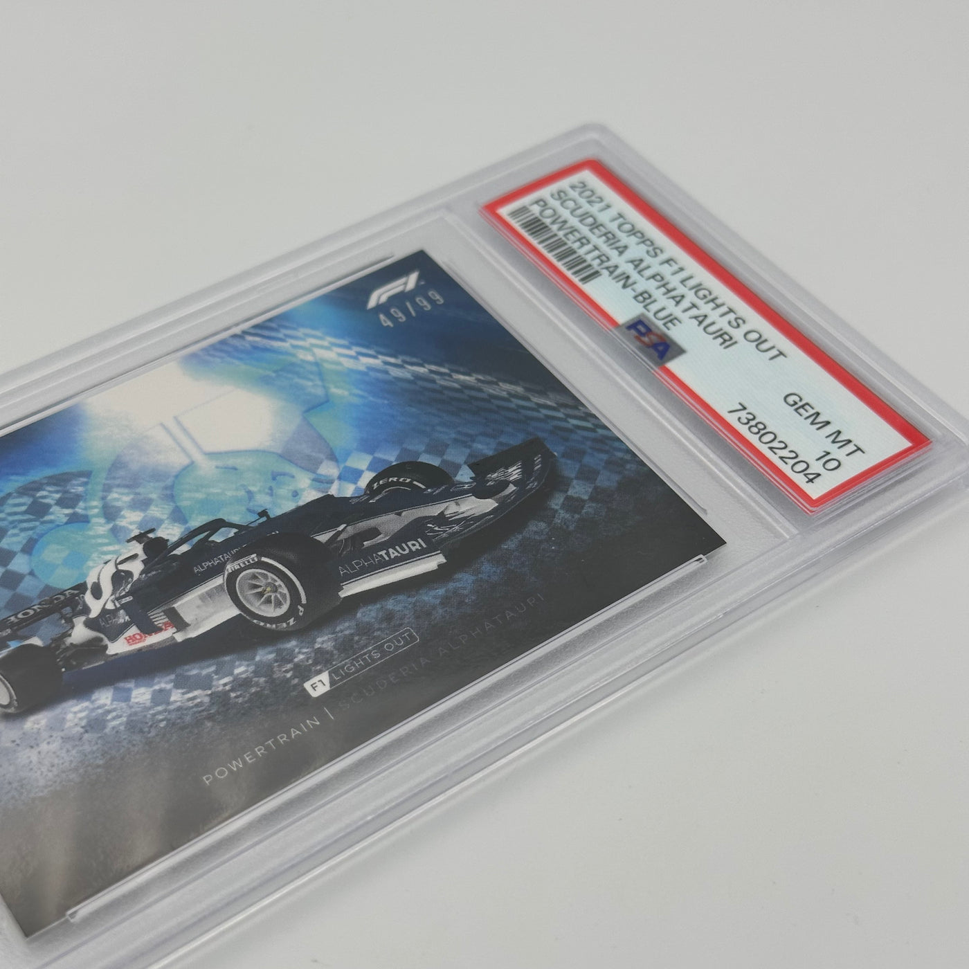 PSA 10 - 49/99 SCUDERIA ALPHATAURI - POWERTRAIN - BLUE