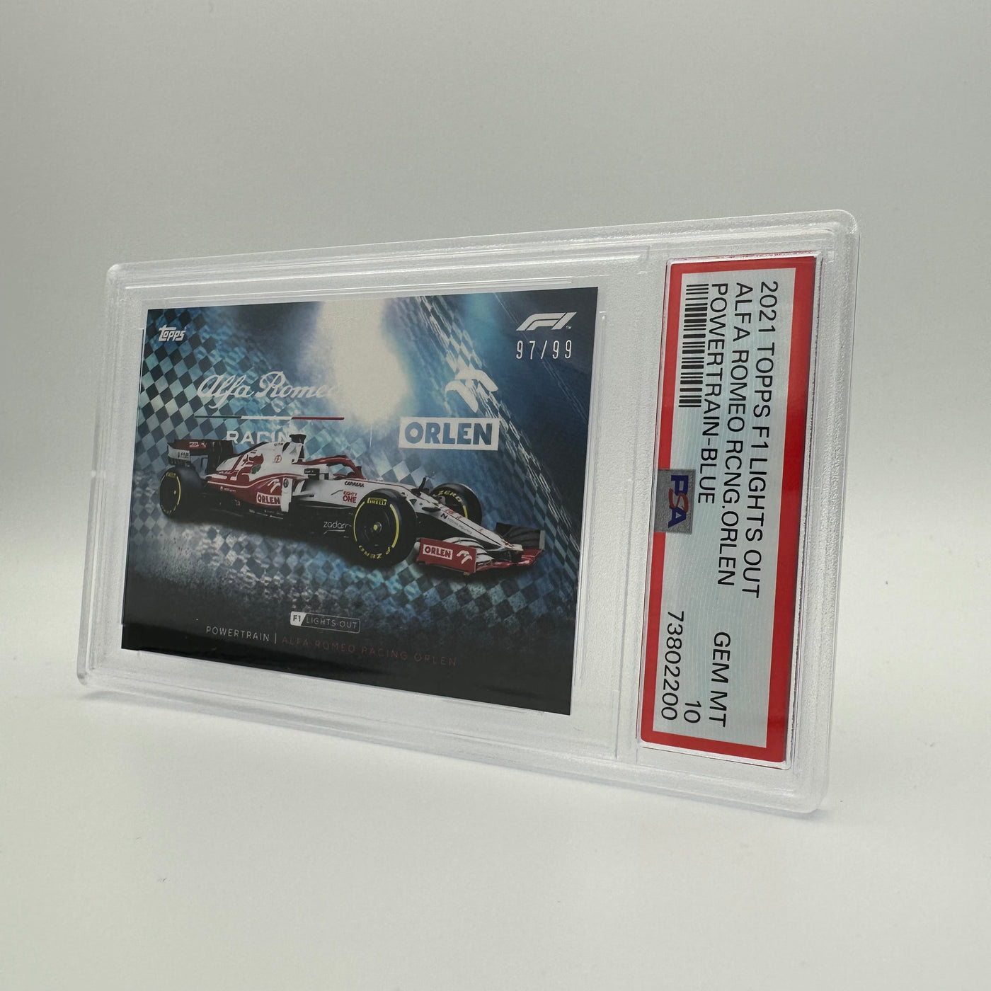 PSA 10 - 97/99 ALFA ROMEO RACING ORLEN - POWERTRAIN - BLUE