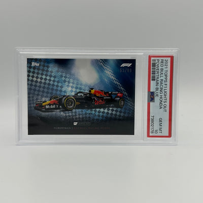 PSA 10 - 53/99 RED BULL RACING HONDA - POWERTRAIN - BLUE