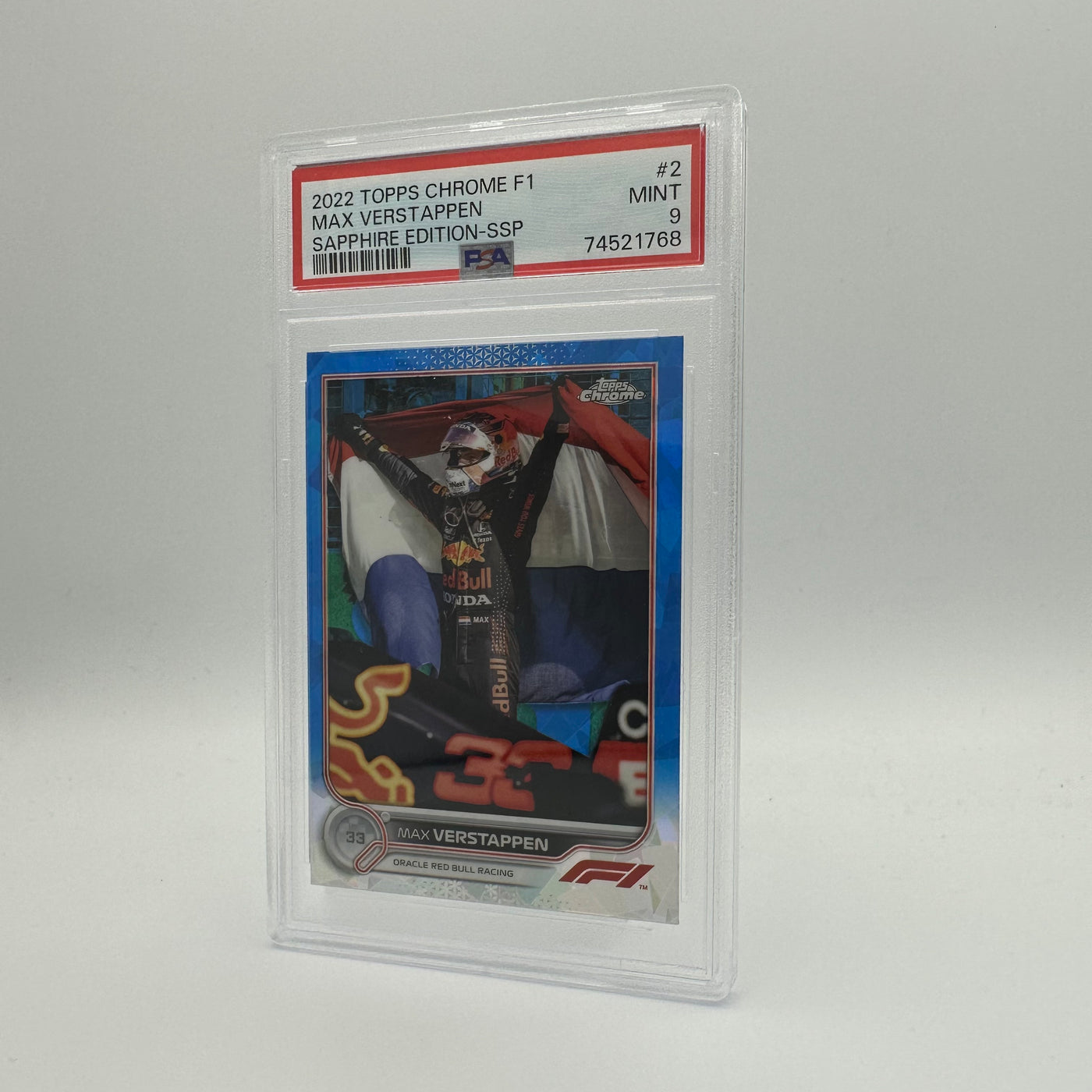 PSA 9 - MAX VERSTAPPEN #2 - SAPPHIRE EDITION - SSP - Image Variation