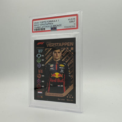 PSA 9 -   MAX VERSTAPPEN  #LE2B - LIMITED EDITION - BRONZE