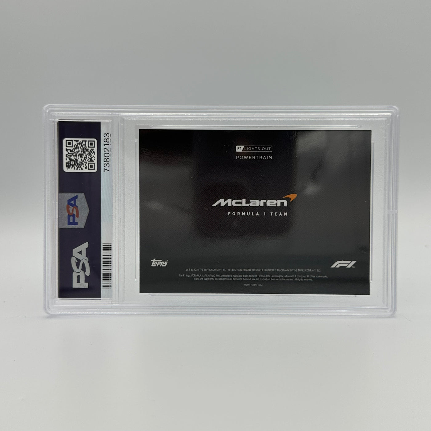 PSA 9 - 57/99 MCLAREN F1 TEAM - POWERTRAIN - BLUE