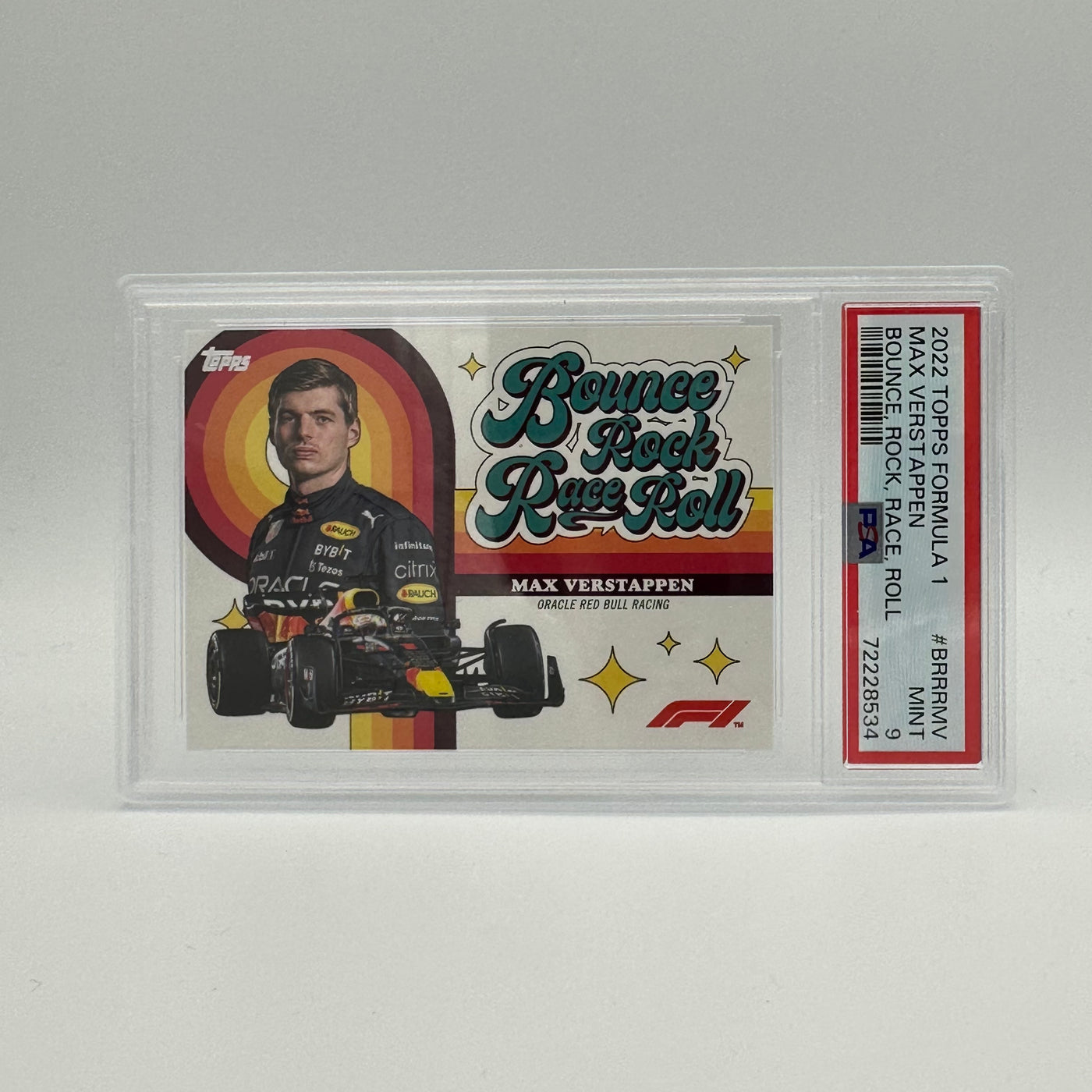 PSA 9 - Max Verstappen - Bounce, Rock, Race, Roll #BRRRMV