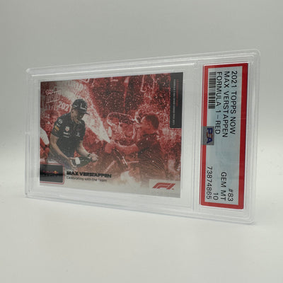 PSA 10 - 09/10 Celebrating With The Team #83 - RED