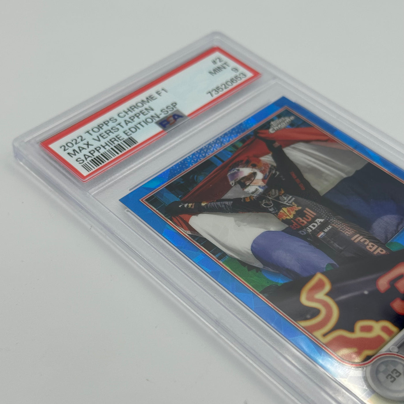 PSA 9 - Max Verstappen #2 - Sapphire Edition - SSP - Image Variation