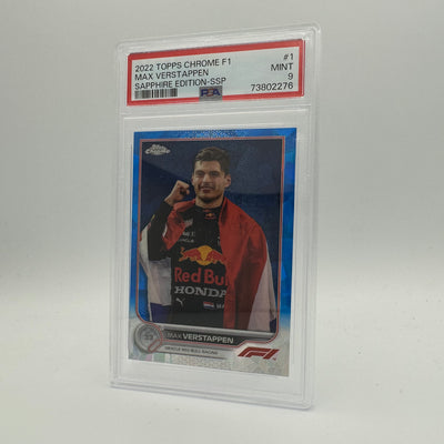 PSA 9 - MAX VERSTAPPEN #1 - SAPPHIRE EDITION SPP