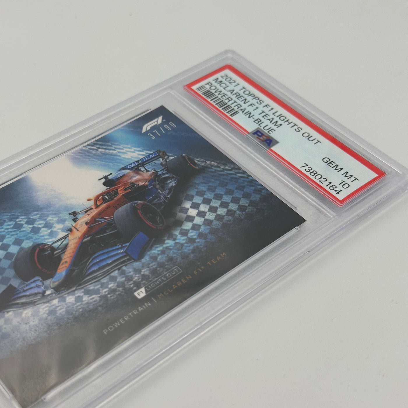 PSA 10 - 37/99 MCLAREN F1 TEAM - POWERTRAIN - BLUE