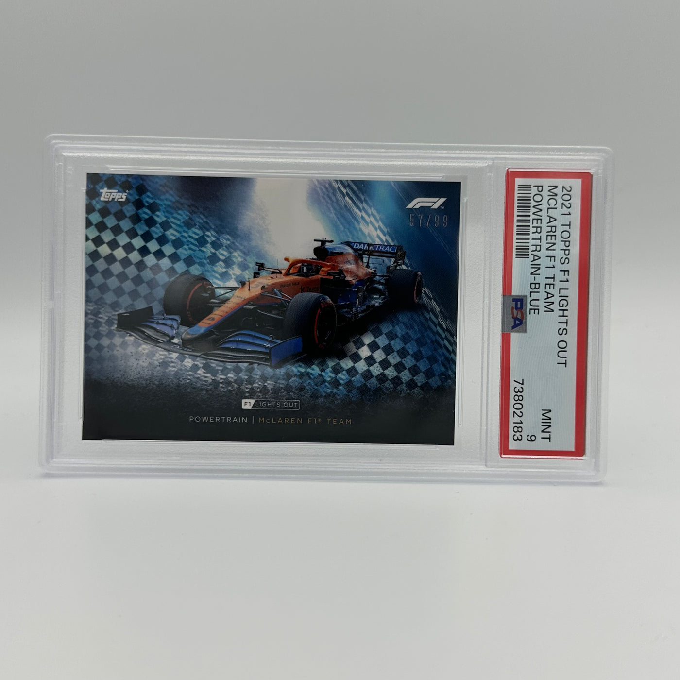 PSA 9 - 57/99 MCLAREN F1 TEAM - POWERTRAIN - BLUE