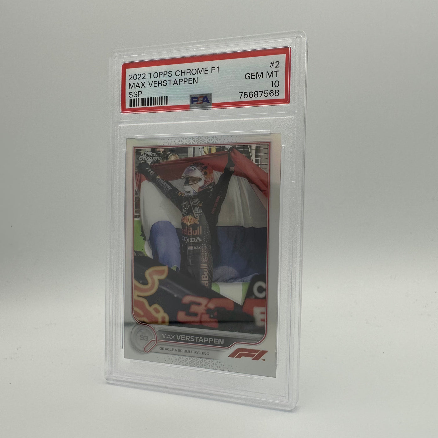 PSA 10 - MAX VERSTAPPEN #2 - SSP