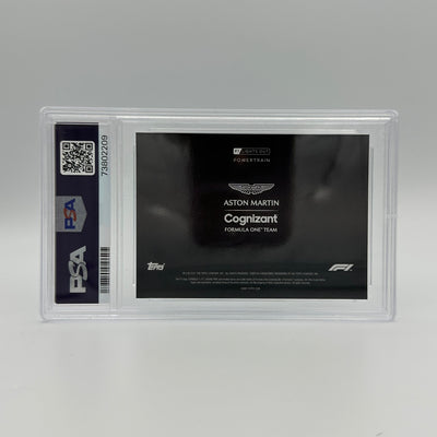 PSA 10 - 36/50 ASTON MARTIN COGNIZANT F1 TEAM - POWERTRAIN - AQUA