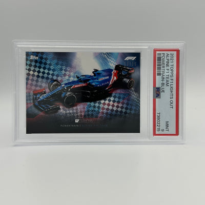 PSA 9 - 16/99 ALPINE F1 TEAM - POWERTRAIN - BLUE