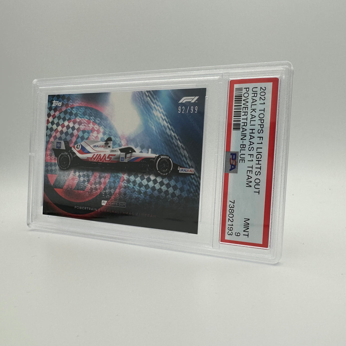 PSA 9 - 92/99 URALKALI HAAS F1 TEAM - POWERTRAIN - BLUE