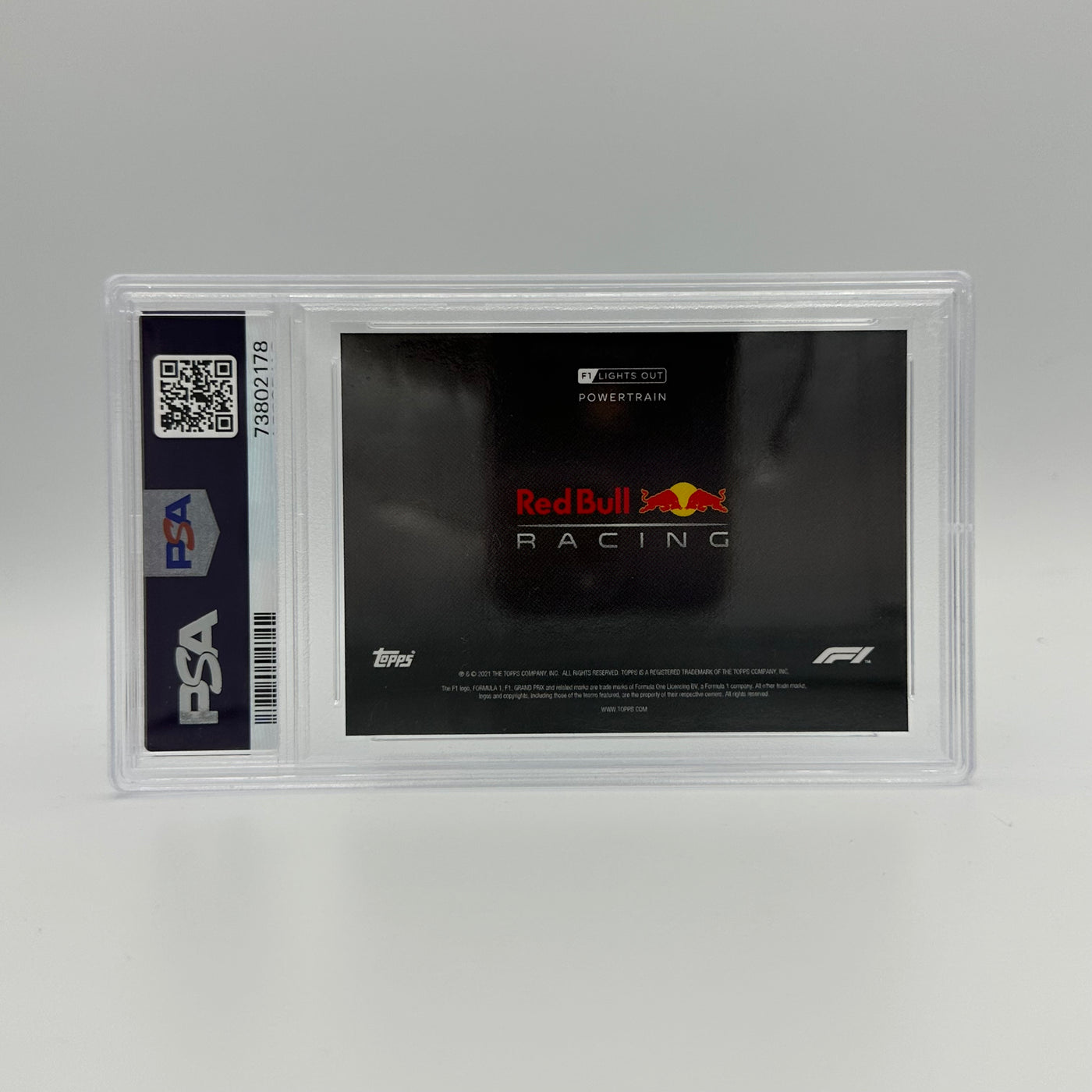 PSA 10 - 53/99 RED BULL RACING HONDA - POWERTRAIN - BLUE