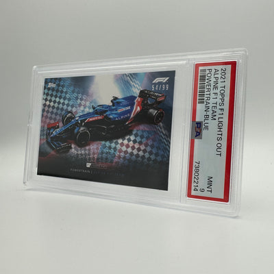 PSA 9 - 54/99 ALPINE F1 TEAM - POWERTRAIN - BLUE