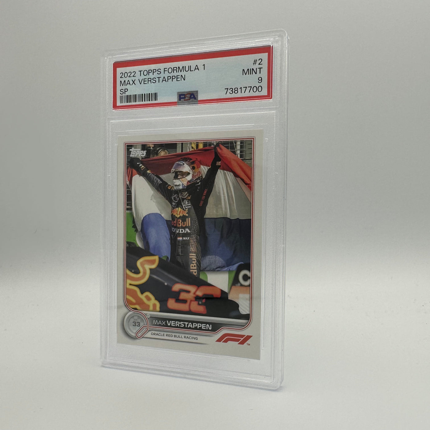 PSA 9 - MAX VERSTAPPEN #2 - SP