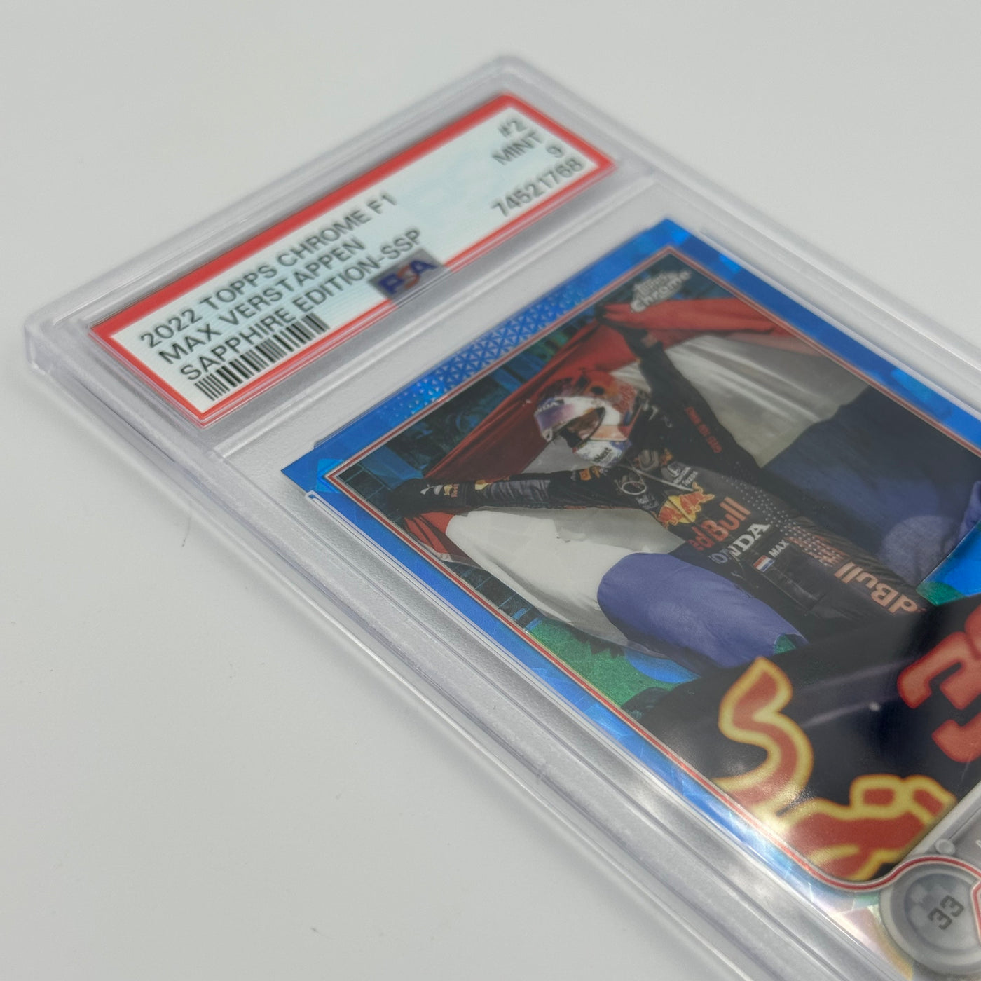 PSA 9 - MAX VERSTAPPEN #2 - SAPPHIRE EDITION - SSP - Image Variation