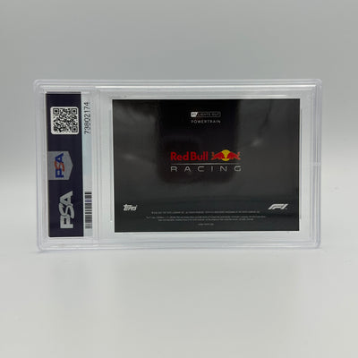 PSA 10 - 41/50 RED BULL RACING HONDA - POWERTRAIN - AQUA