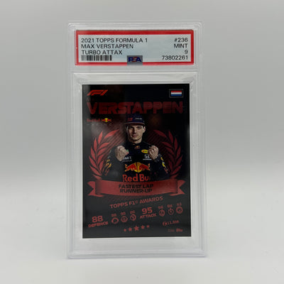 PSA 9 - MAX VERSTAPPEN #236