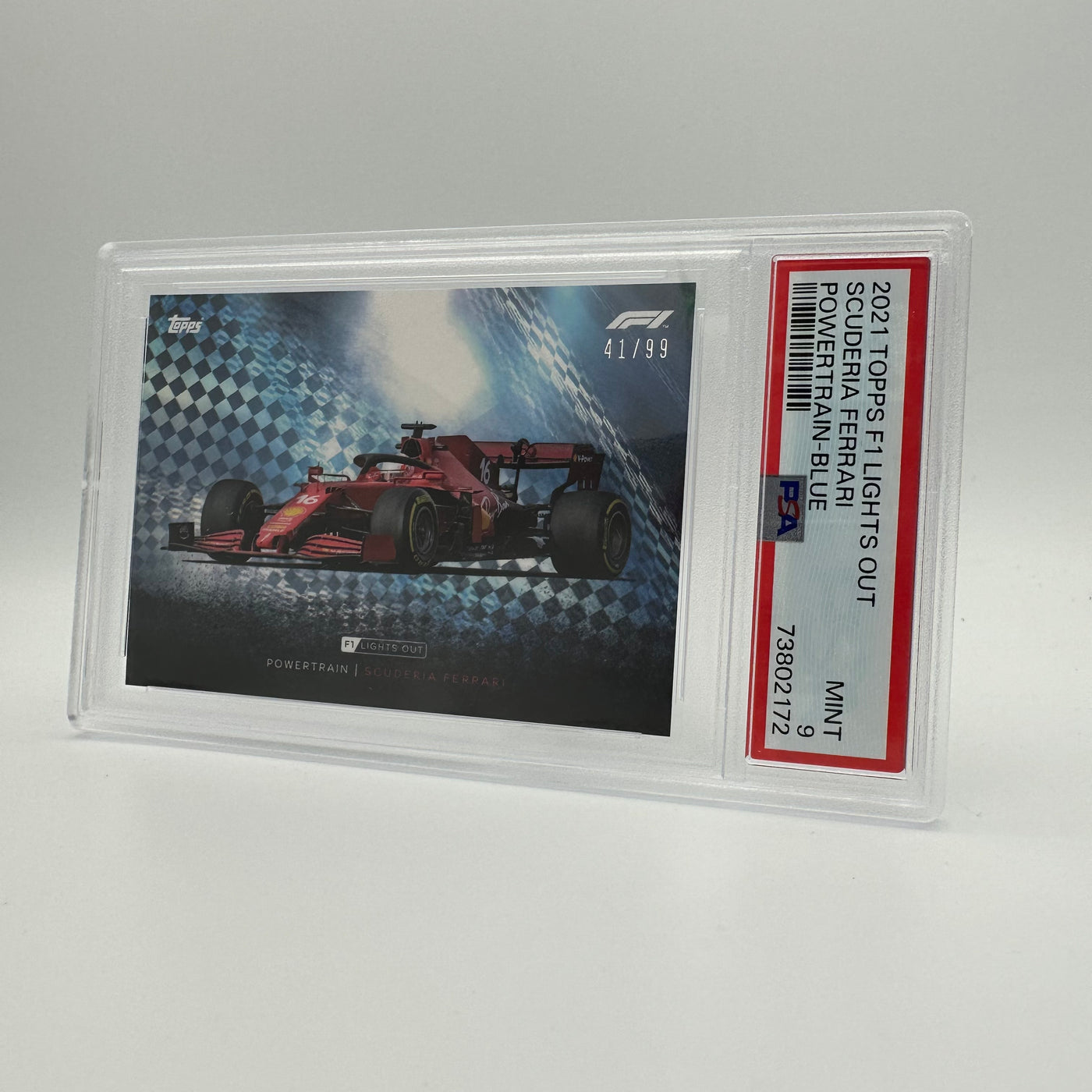 PSA 9 - 41/99 SCUDERIA FERRARI - POWERTRAIN - BLUE