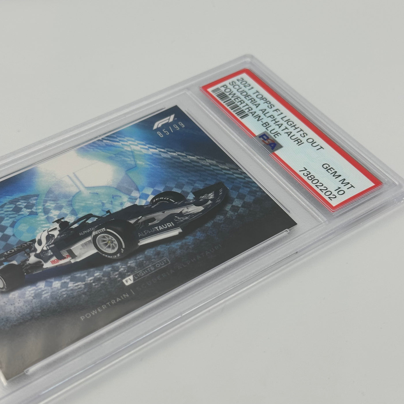 PSA 10 - 85/99 SCUDERIA ALPHATAURI - POWERTRAIN - BLUE