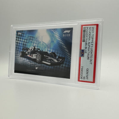 PSA 10 - 64/99 SCUDERIA ALPHATAURI - POWERTRAIN - BLUE