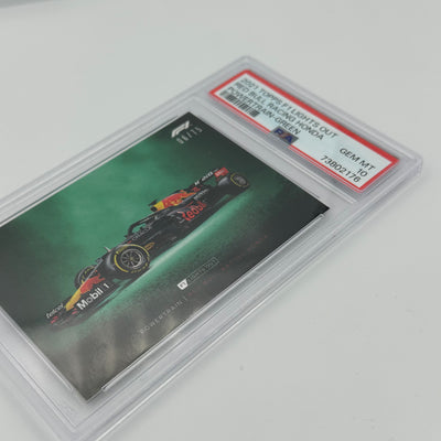 PSA 10 - 06/75 RED BULL RACING HONDA - POWERTRAIN - GREEN