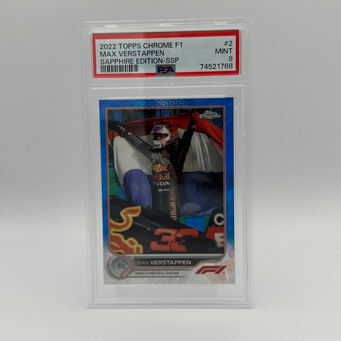 PSA 9 - MAX VERSTAPPEN #2 - SAPPHIRE EDITION - SSP - Image Variation