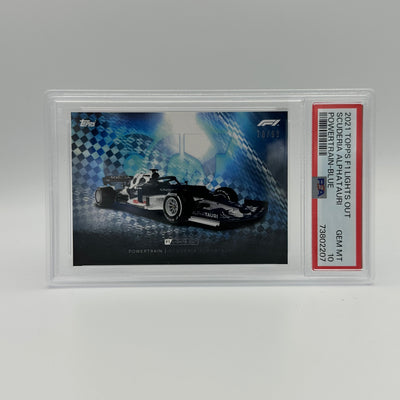 PSA 10 - 70/99 SCUDERIA ALPHATAURI - POWERTRAIN - BLUE