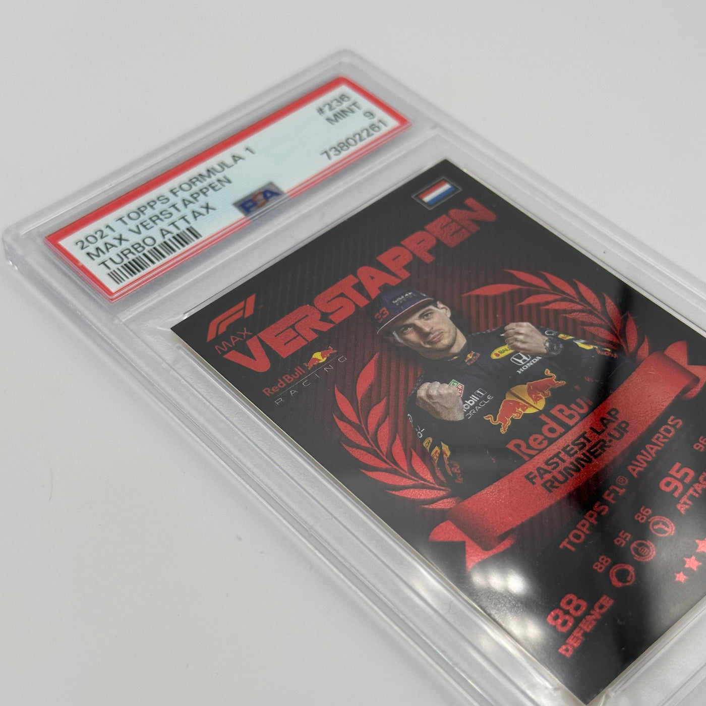 PSA 9 - MAX VERSTAPPEN #236