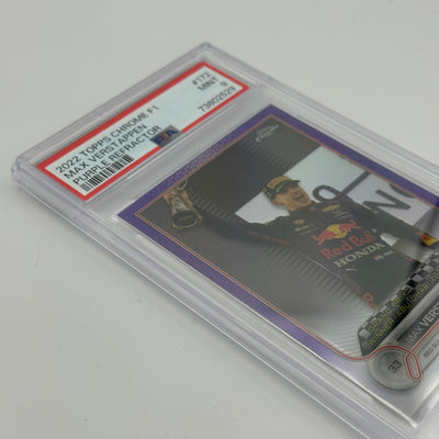 PSA 9 - 31/399 MAX VERSTAPPEN #172 - PURPLE REFRACTOR