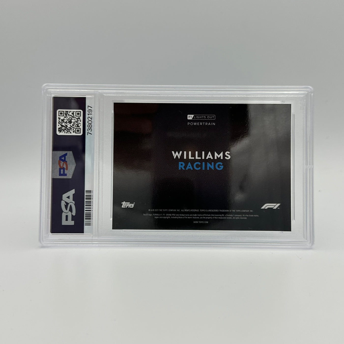 PSA 9 - 76/99 WILLIAMS RACING - POWERTRAIN - BLUE