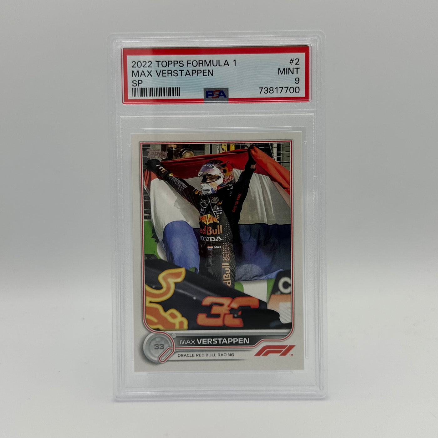 PSA 9 - MAX VERSTAPPEN #2 - SP