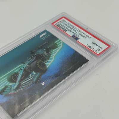 PSA 10 - 36/50 ASTON MARTIN COGNIZANT F1 TEAM - POWERTRAIN - AQUA