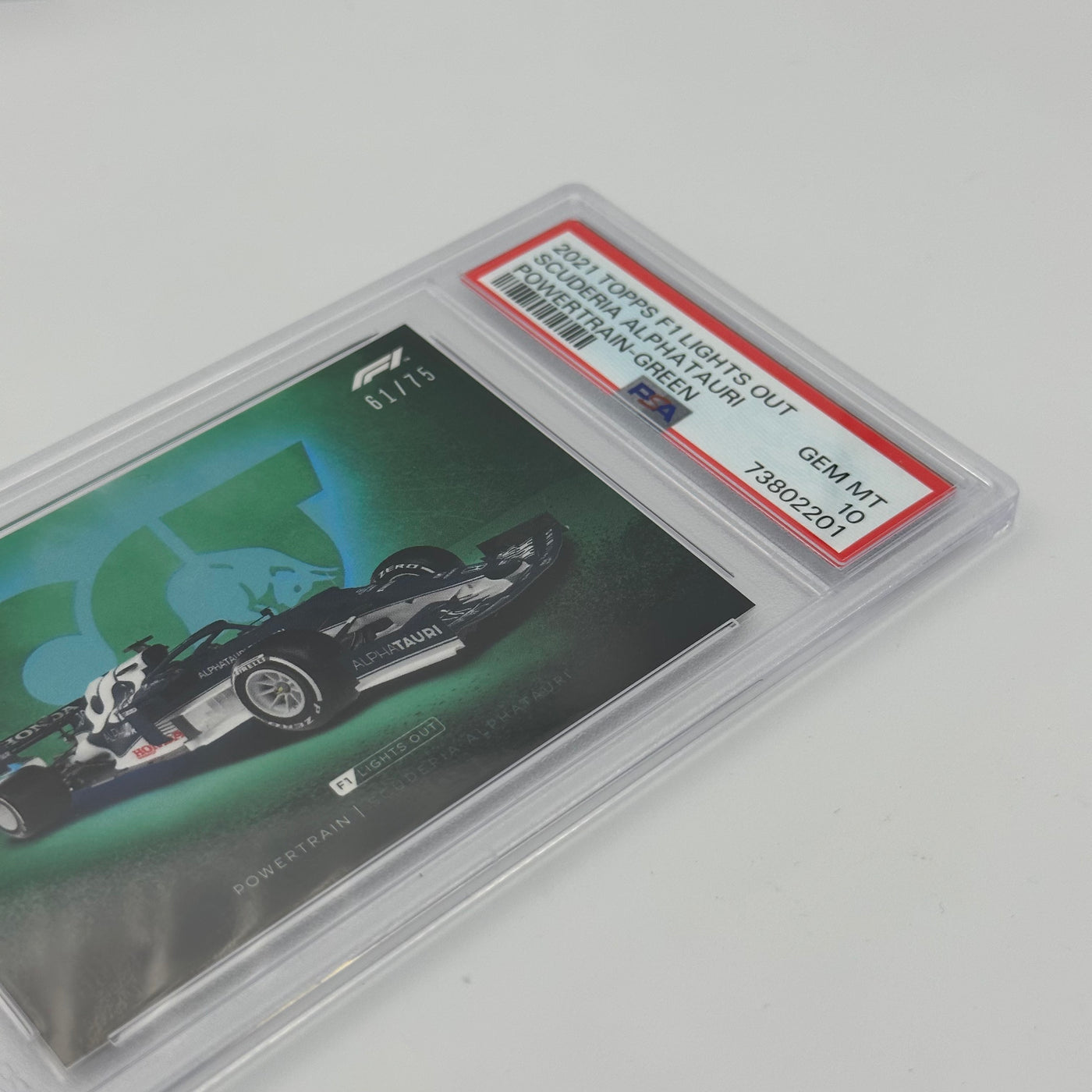 PSA 10 - 61/75 SCUDERIA ALPHATAURI - POWERTRAIN - GREEN