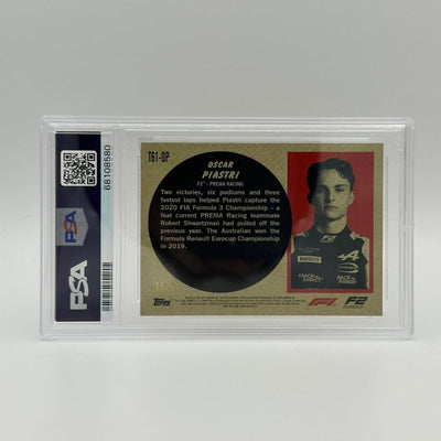 PSA 9 - 20/25 - Oscar Piastri - 1961 Sports Cars - Topps Flagship Orange #T61OP