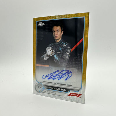 23/50 - Alexander Albon CAC-AA - Gold Autograph