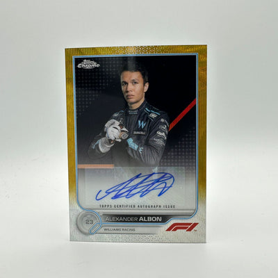 23/50 - Alexander Albon CAC-AA - Gold Autograph